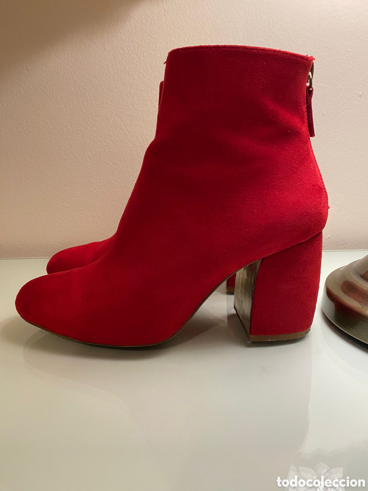 Vintage: Botines rojos - Foto 3