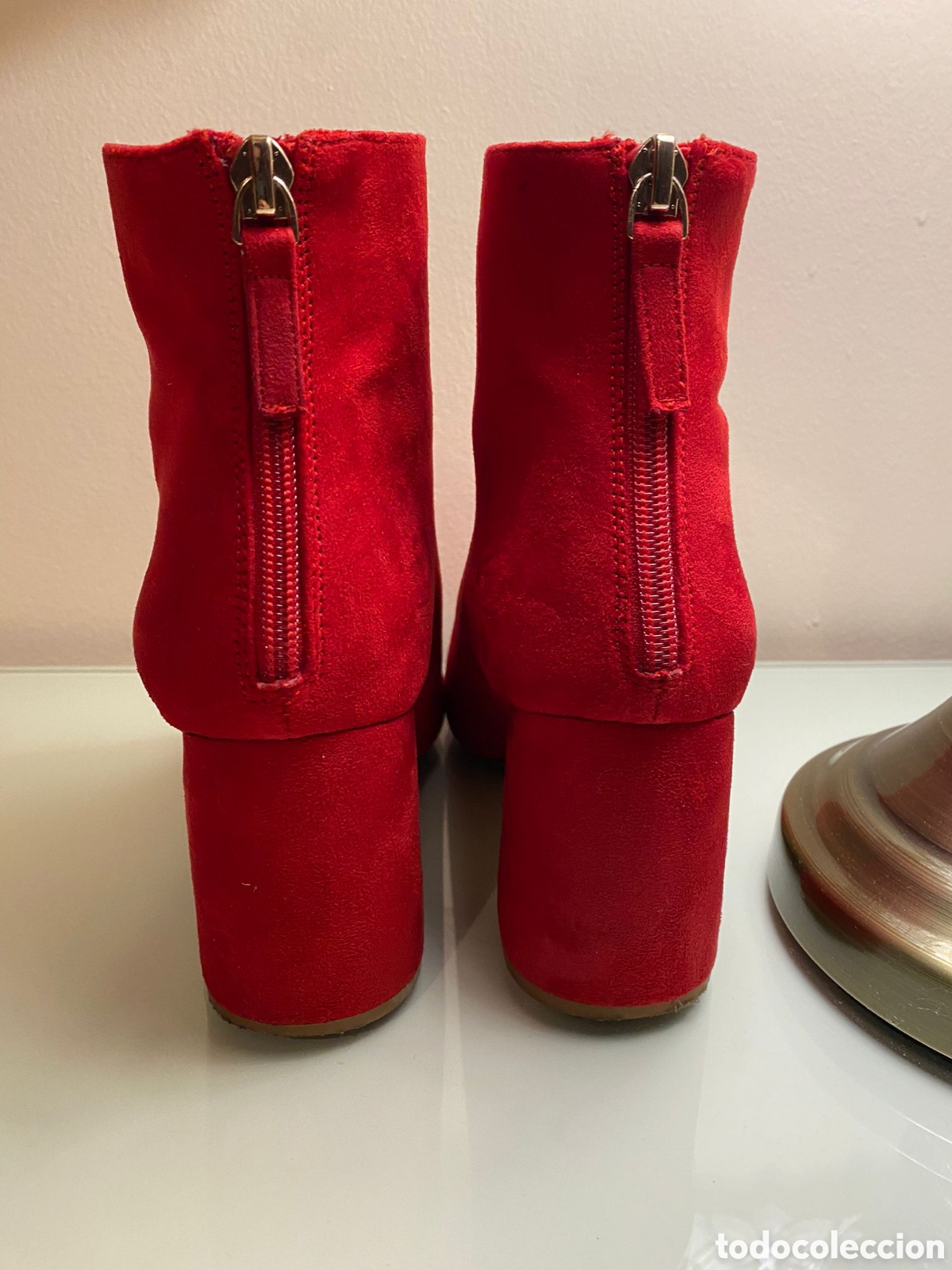 Vintage: Botines rojos - Foto 4