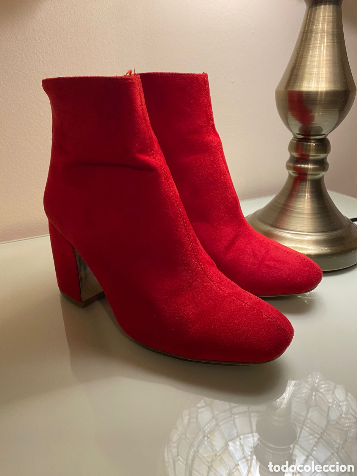 Vintage: Botines rojos - Foto 1