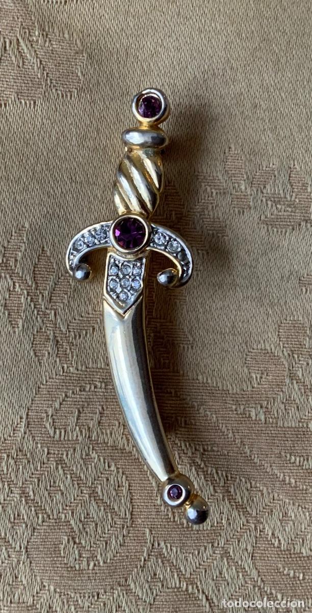 Vintage: BROCHE VINTAGE ESPADA - Foto 2