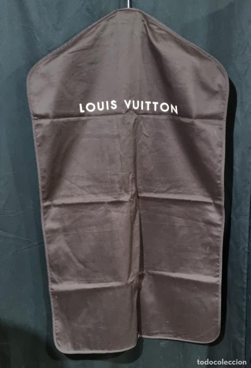 Vintage: FUNDA PROTECTORA DE TRAJES DE LOUIS VUITTON ALGODON MARRON - Foto 1