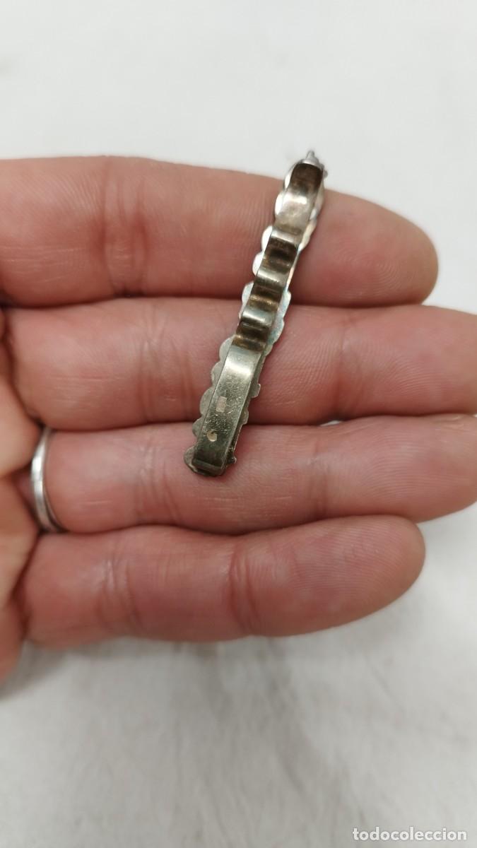 Vintage: Antigua aguja de corbata, seguramente plata - Foto 4