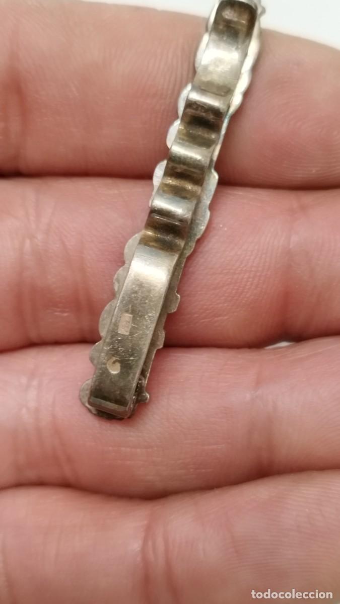 Vintage: Antigua aguja de corbata, seguramente plata - Foto 5