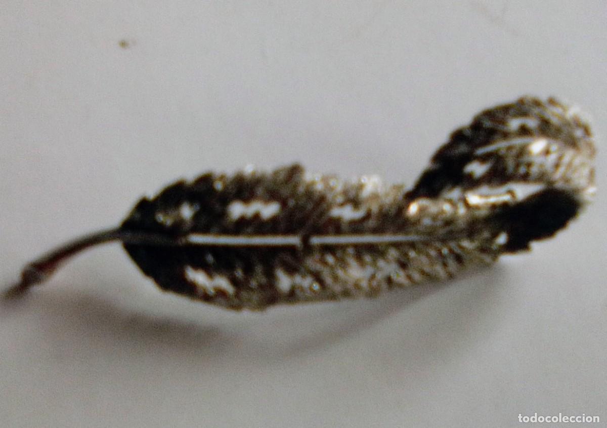 Vintage: Broche de hoja vintage - Foto 4