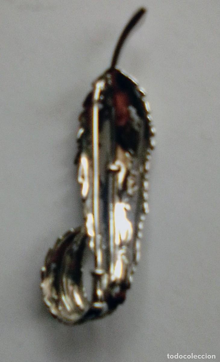 Vintage: Broche de hoja vintage - Foto 6