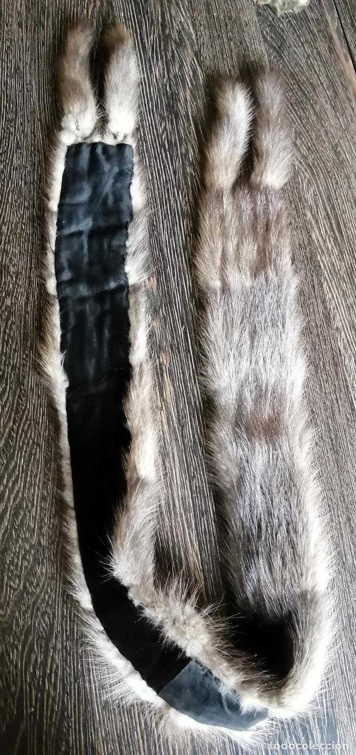 Vintage: BUFANDA DE VIS&Oacute;N. 118cm x 8 cm - Foto 2