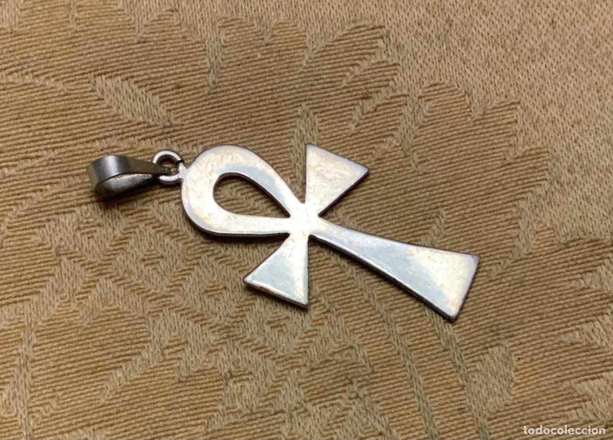 Vintage: COLGANTE PLATA LLAVE DE LA VIDA - Foto 2