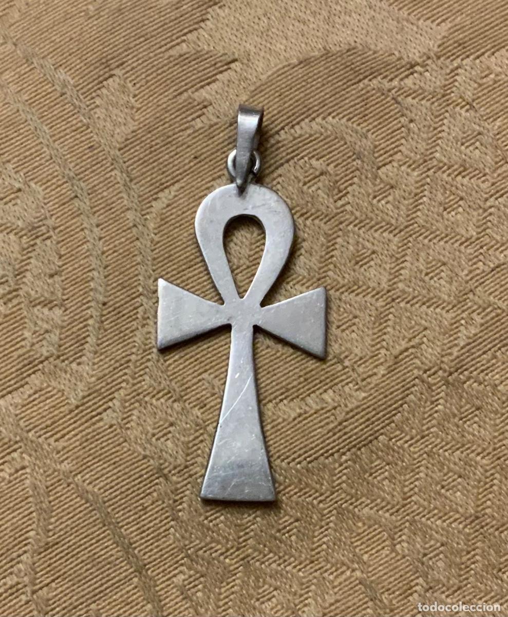 Vintage: COLGANTE PLATA LLAVE DE LA VIDA - Foto 6