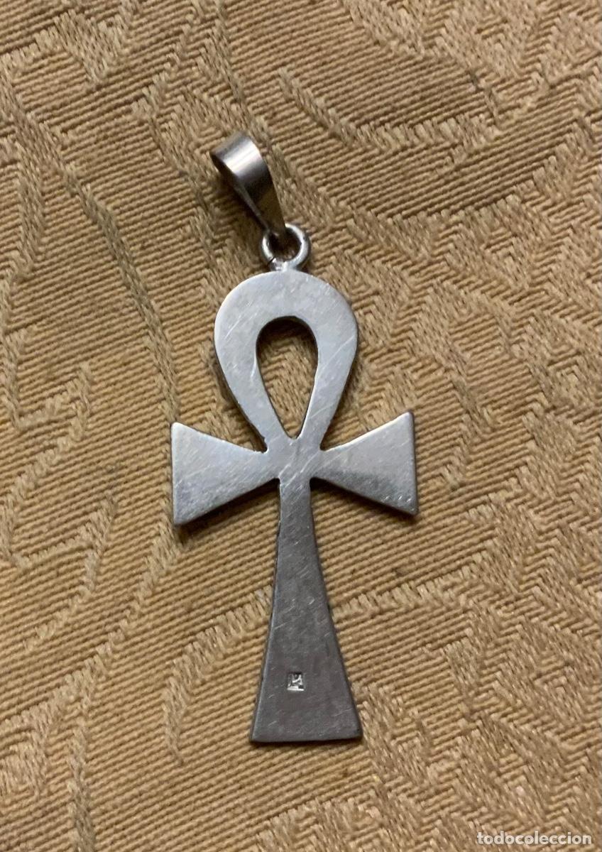 Vintage: COLGANTE PLATA LLAVE DE LA VIDA - Foto 7