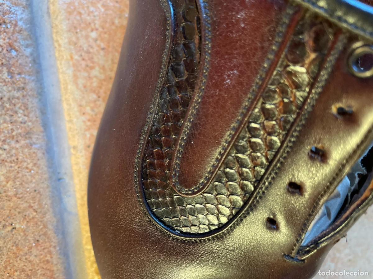 Vintage: ZAPATOS A&Ntilde;OS 50 CUERO - Foto 4