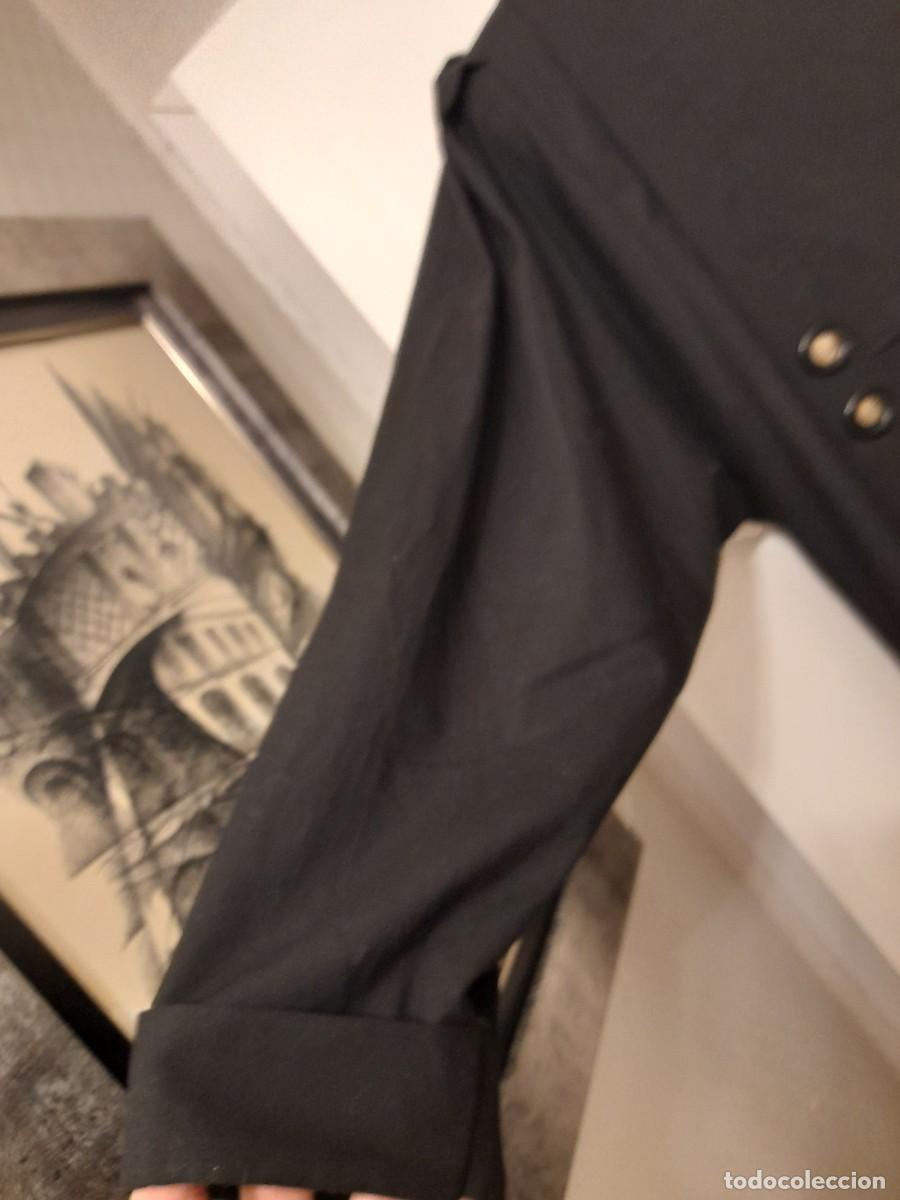 Vintage: Gabardina Ir&aacute;n negra - Foto 6