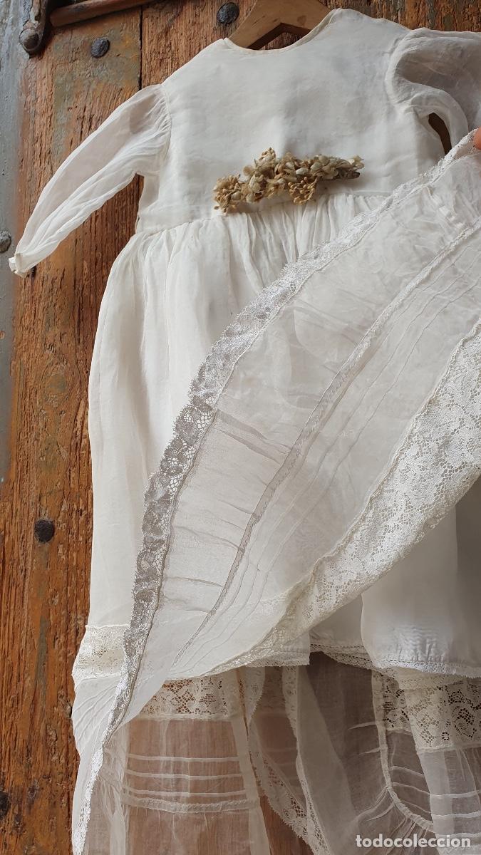 Vintage: Fald&oacute;n de cristianar de organza - Foto 2