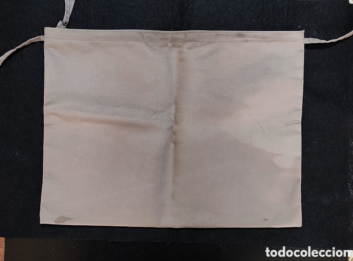 Vintage: Bolsa guardapolvo Canvas e interior de pl&aacute;stico con cremallera - Foto 2