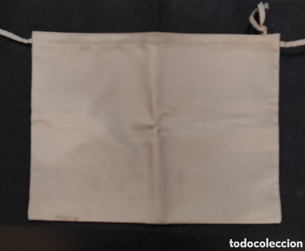 Vintage: Bolsa guardapolvo Canvas e interior de pl&aacute;stico con cremallera - Foto 1