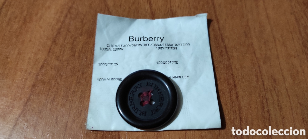 Vintage: Bot&oacute;n Burberrys - Foto 1