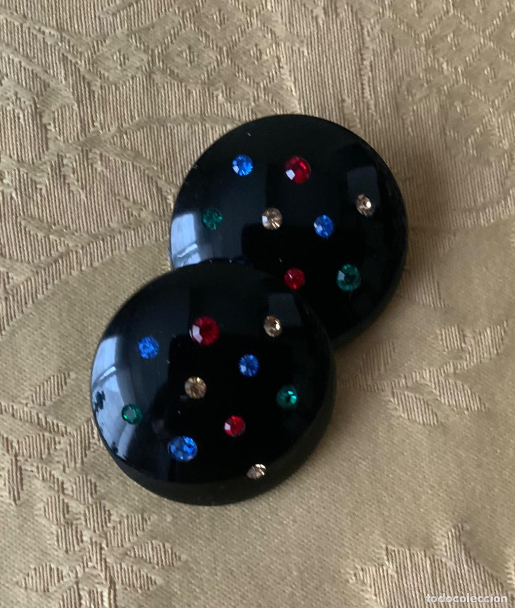 Vintage: PENDIENTES PASTA A&Ntilde;O 80 CRISTALES - Foto 7