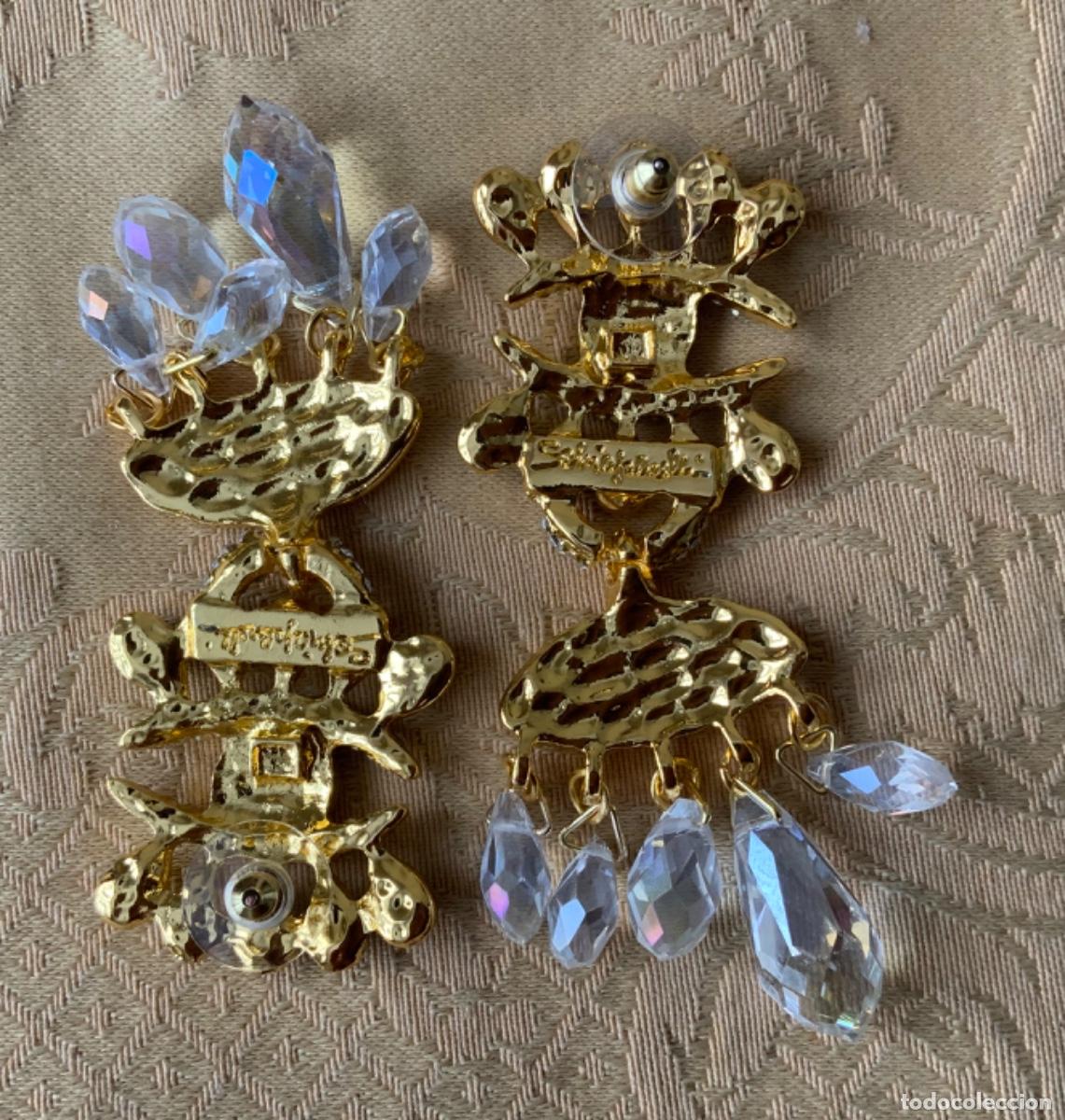Vintage: PENDIENTES SURREALISTAS OJOS - Foto 5