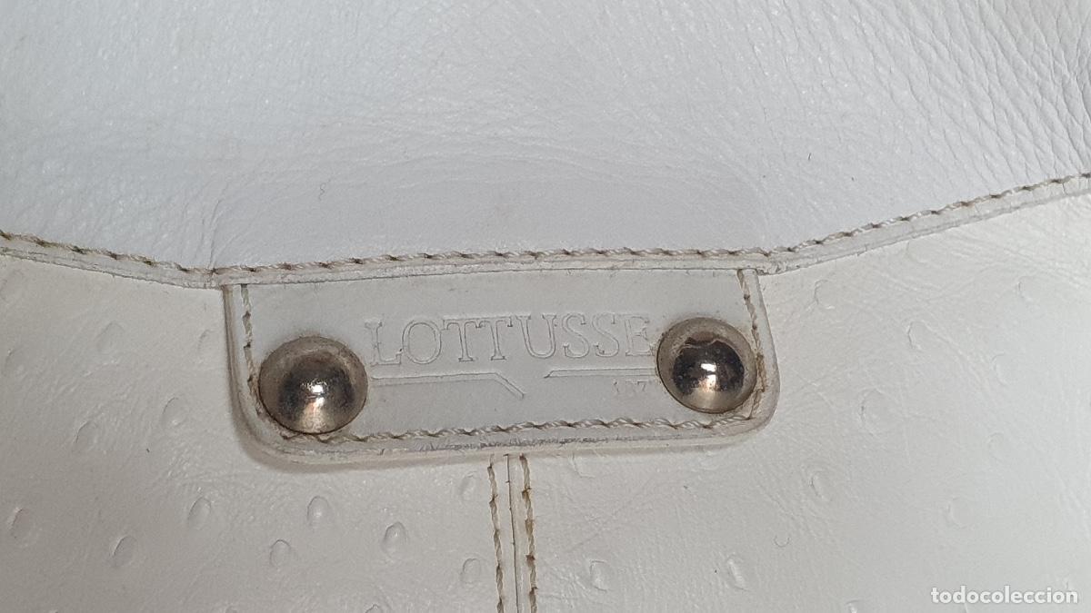Vintage: Bolso shopingbag blanco - Foto 2
