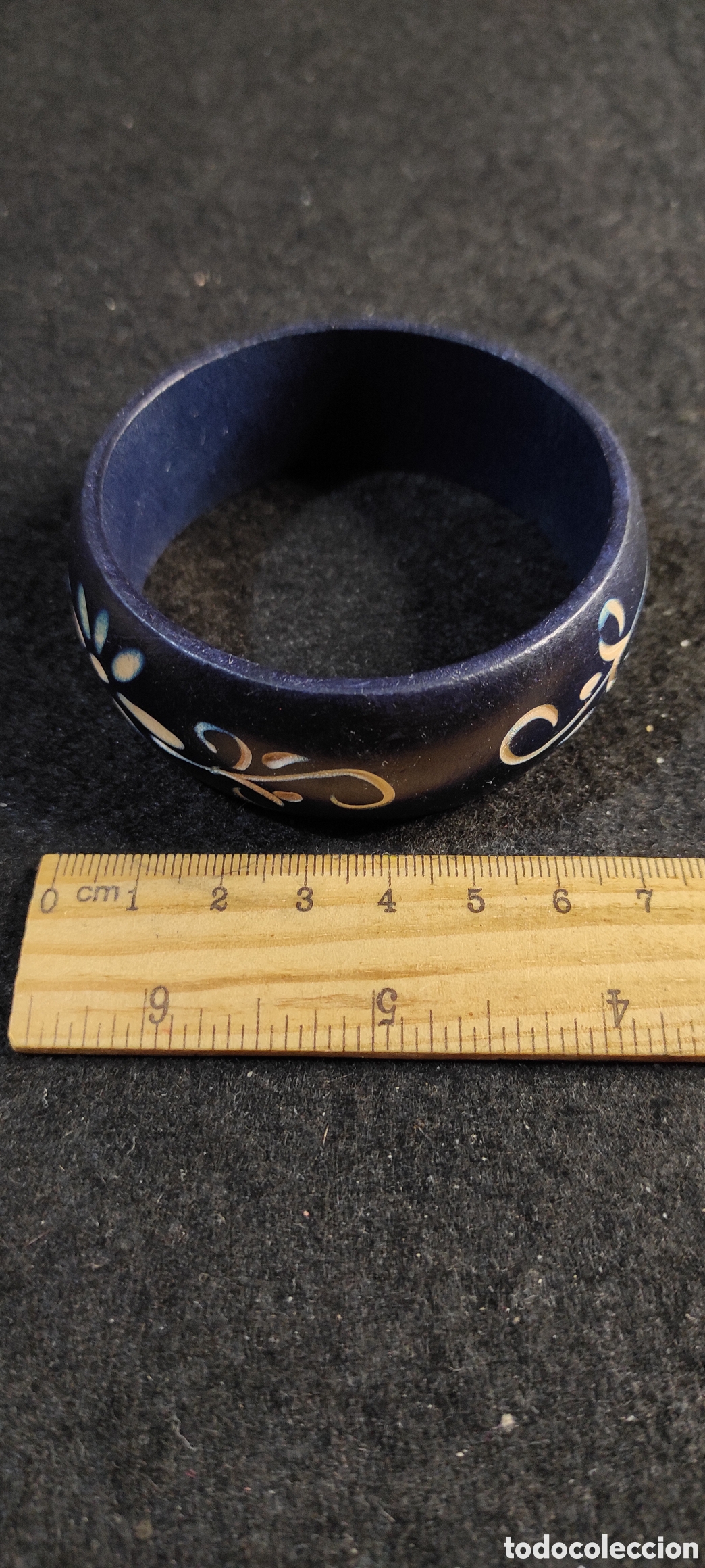 Vintage: Pulsera de madera - Foto 2