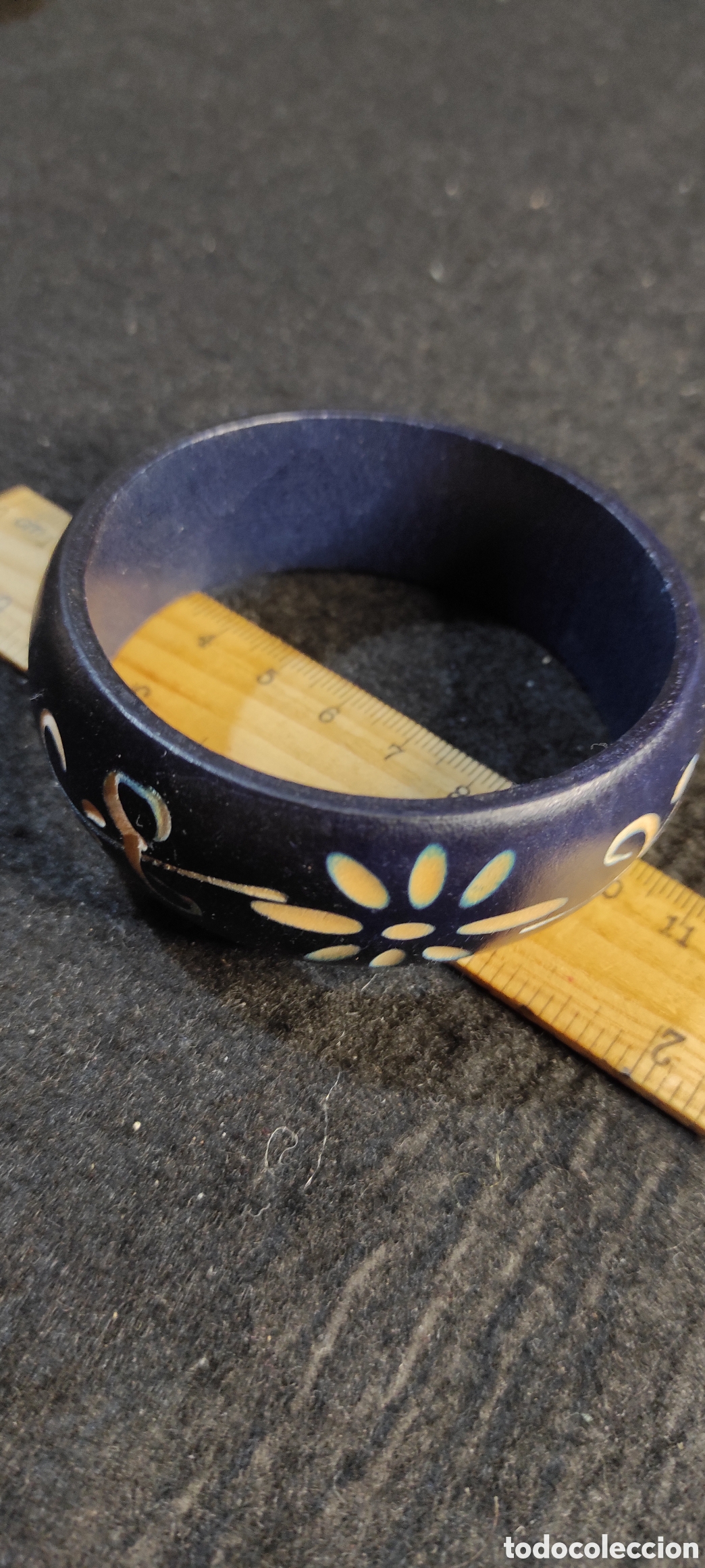 Vintage: Pulsera de madera - Foto 5