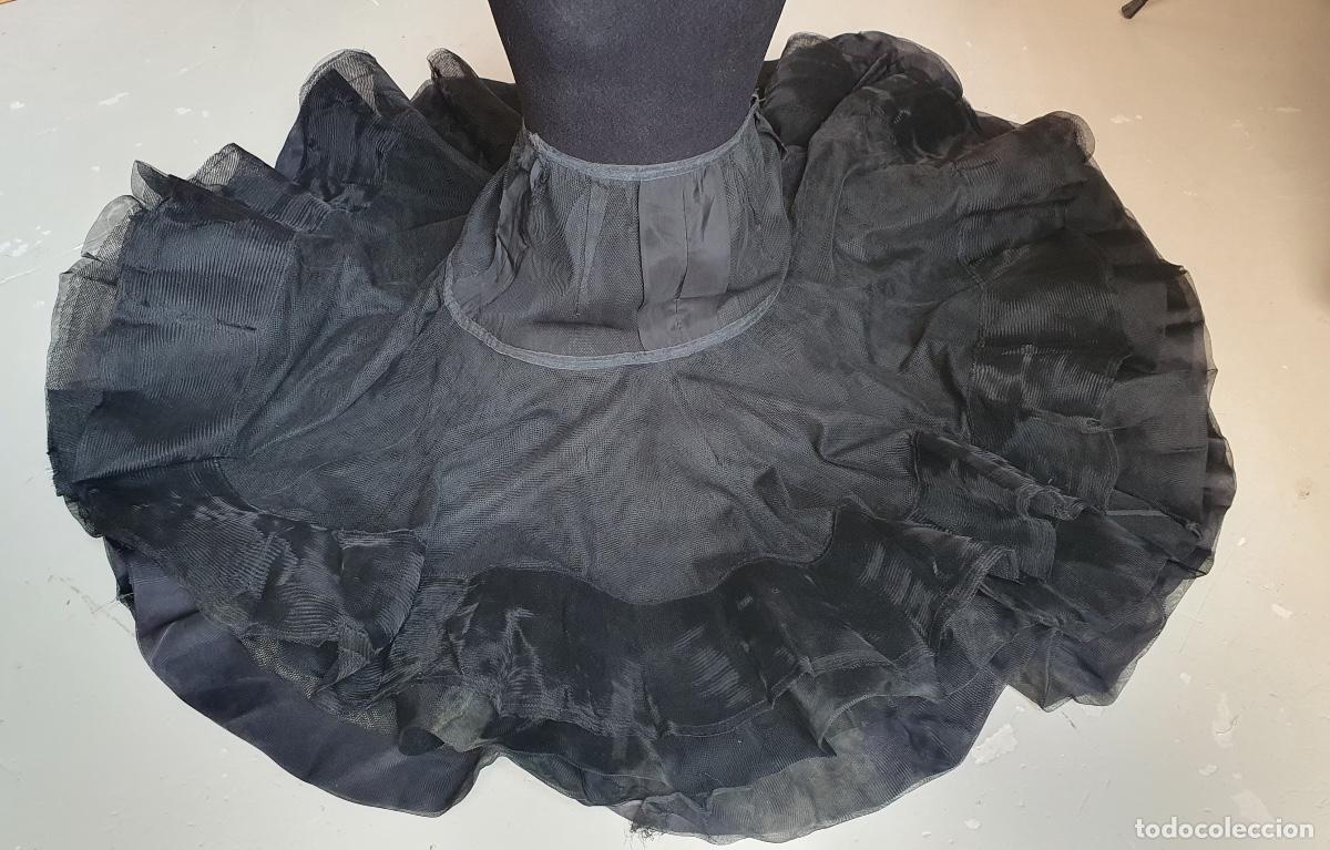 Vintage: Falda de cancan negra - Foto 2