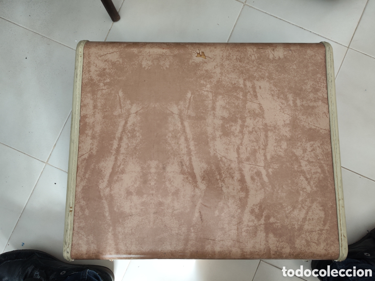 Vintage: Maleta Samsonite r&iacute;gida a&ntilde;os 50 - Foto 6