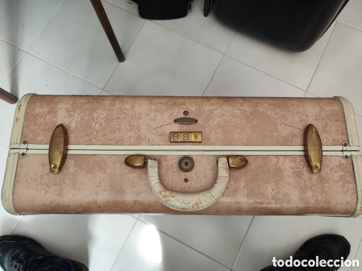 maleta vintage samsonite rígida. made in belgiu - Compra venta en  todocoleccion