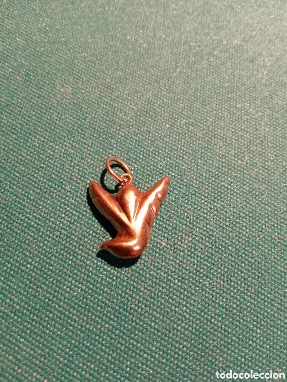 Vintage: COLGANTE CON BA&Ntilde;O DE ORO - Foto 2