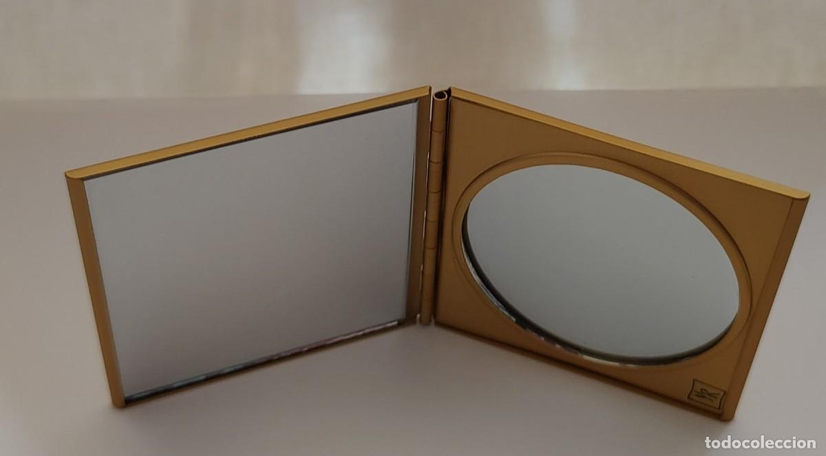 Vintage: Doble Espejo Plegable de Bolso - Foto 1
