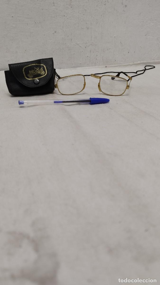 Vintage: Antiguas gafas plegables,a restaurar.Con funda - Foto 1