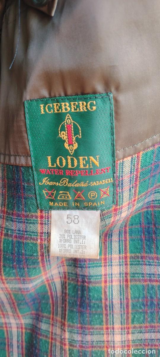 Vintage: Abrigo Loden Original. - Foto 3