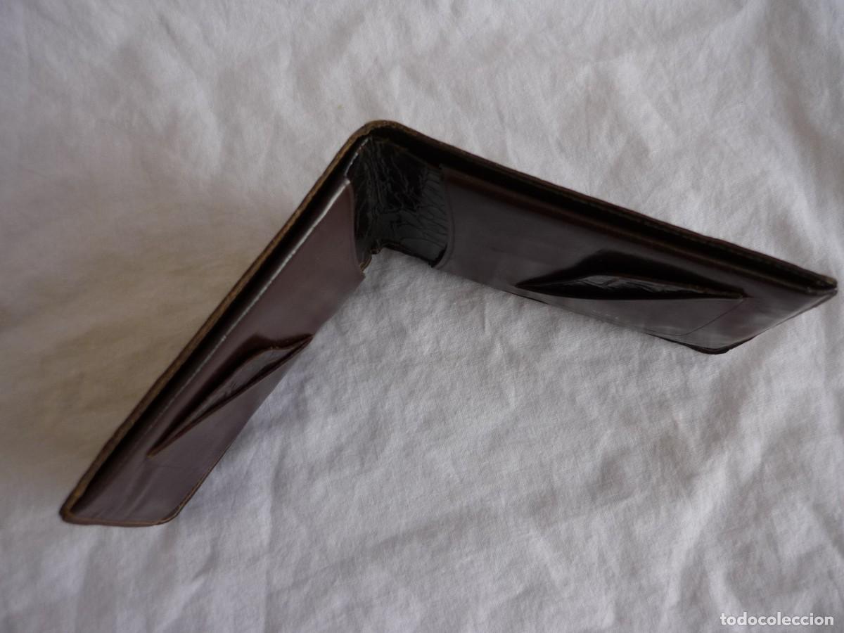 Vintage: Peculiar cartera piel de cocodrilo HELCO - Foto 7