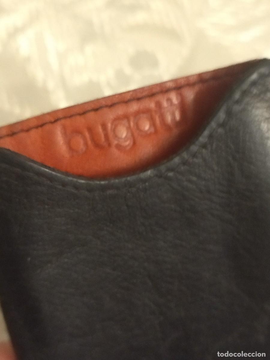 Vintage: Funda de piel para gafas de Bugatti hecha a mano. - Foto 1