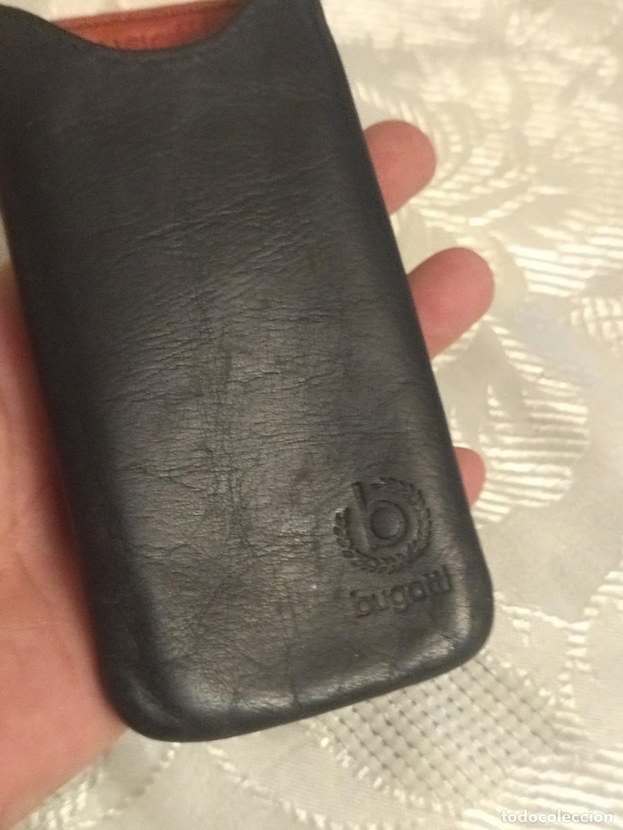 Vintage: Funda de piel para gafas de Bugatti hecha a mano. - Foto 6