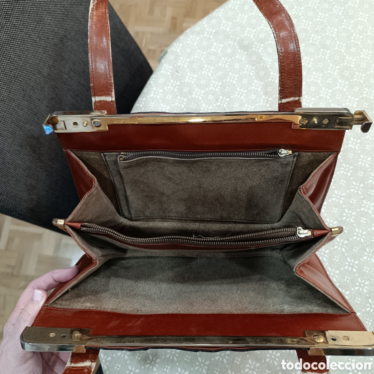 Vintage: Bolso cocodrilo autentico - Foto 3