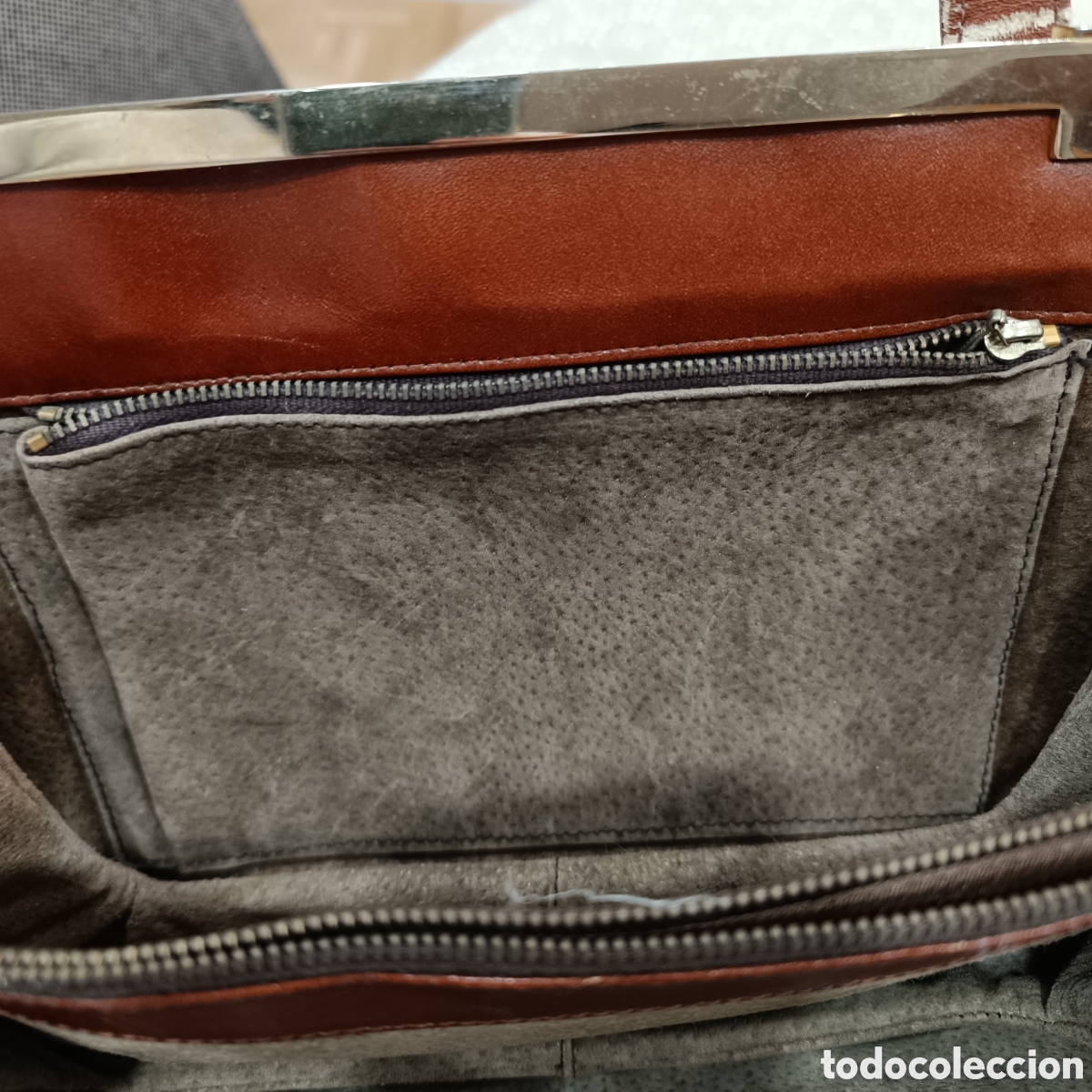 Vintage: Bolso cocodrilo autentico - Foto 4