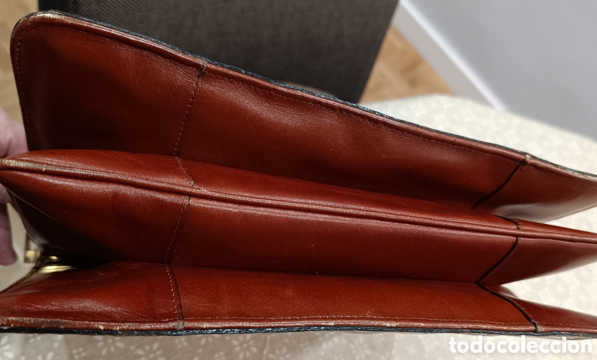 Vintage: Bolso cocodrilo autentico - Foto 5