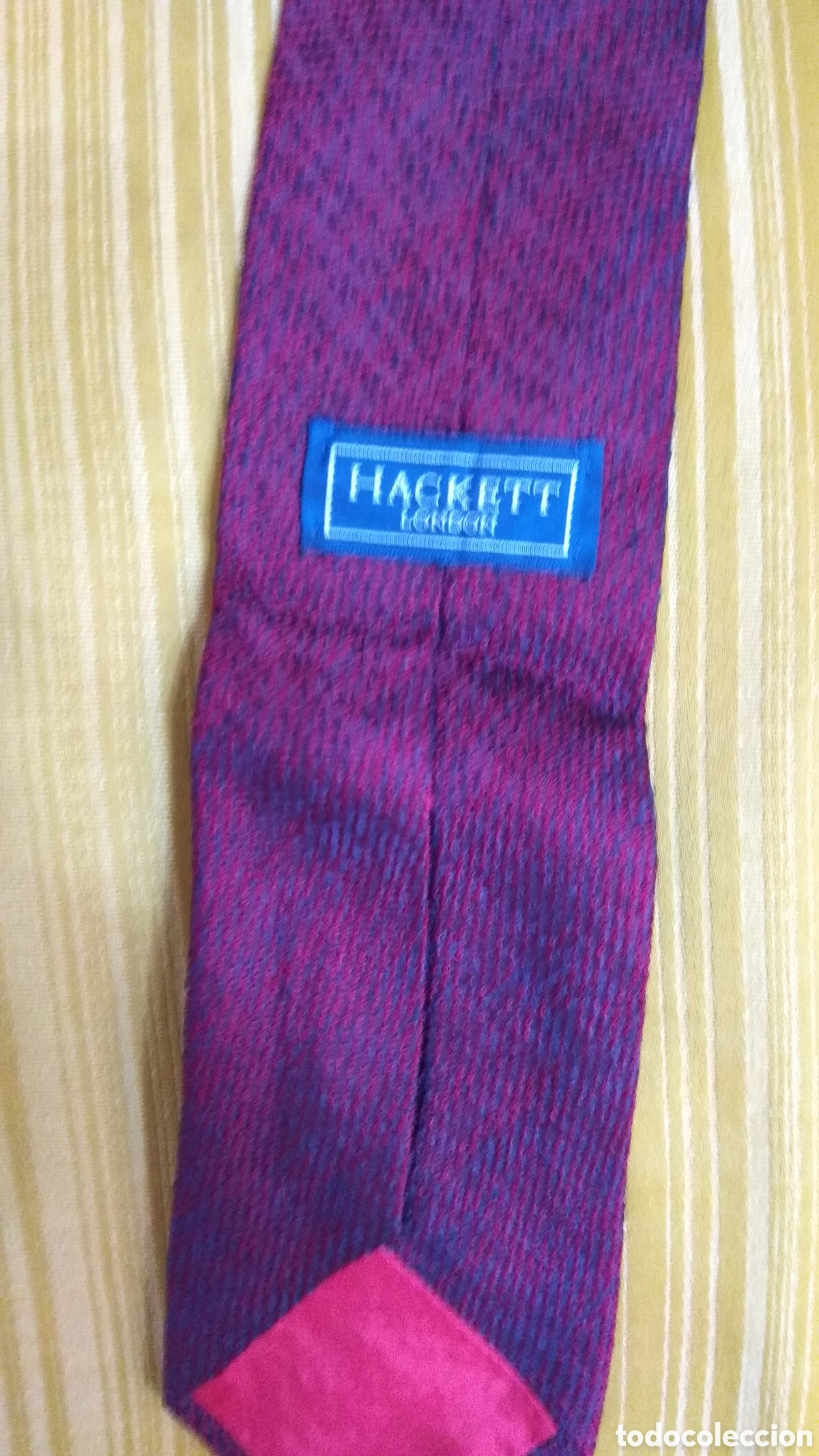 Vintage: Corbata Hackett London morada - Foto 2