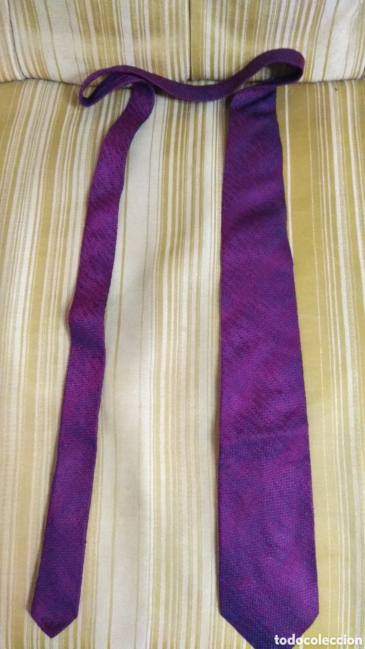 Vintage: Corbata Hackett London morada - Foto 1