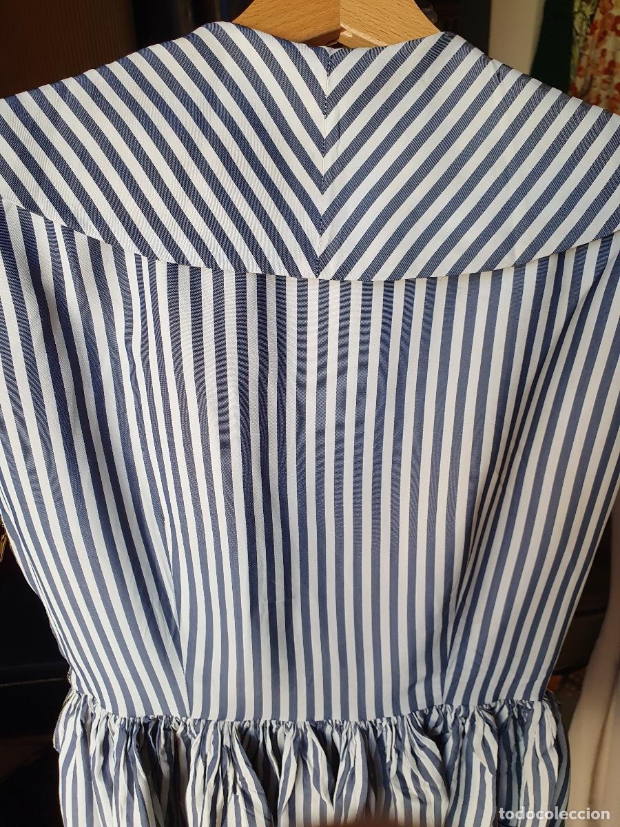 Vintage: Vestido de rayas marineras - Foto 3