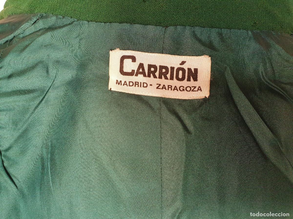 Vintage: Chaqueta verde botella a&ntilde;os 70 - Foto 5