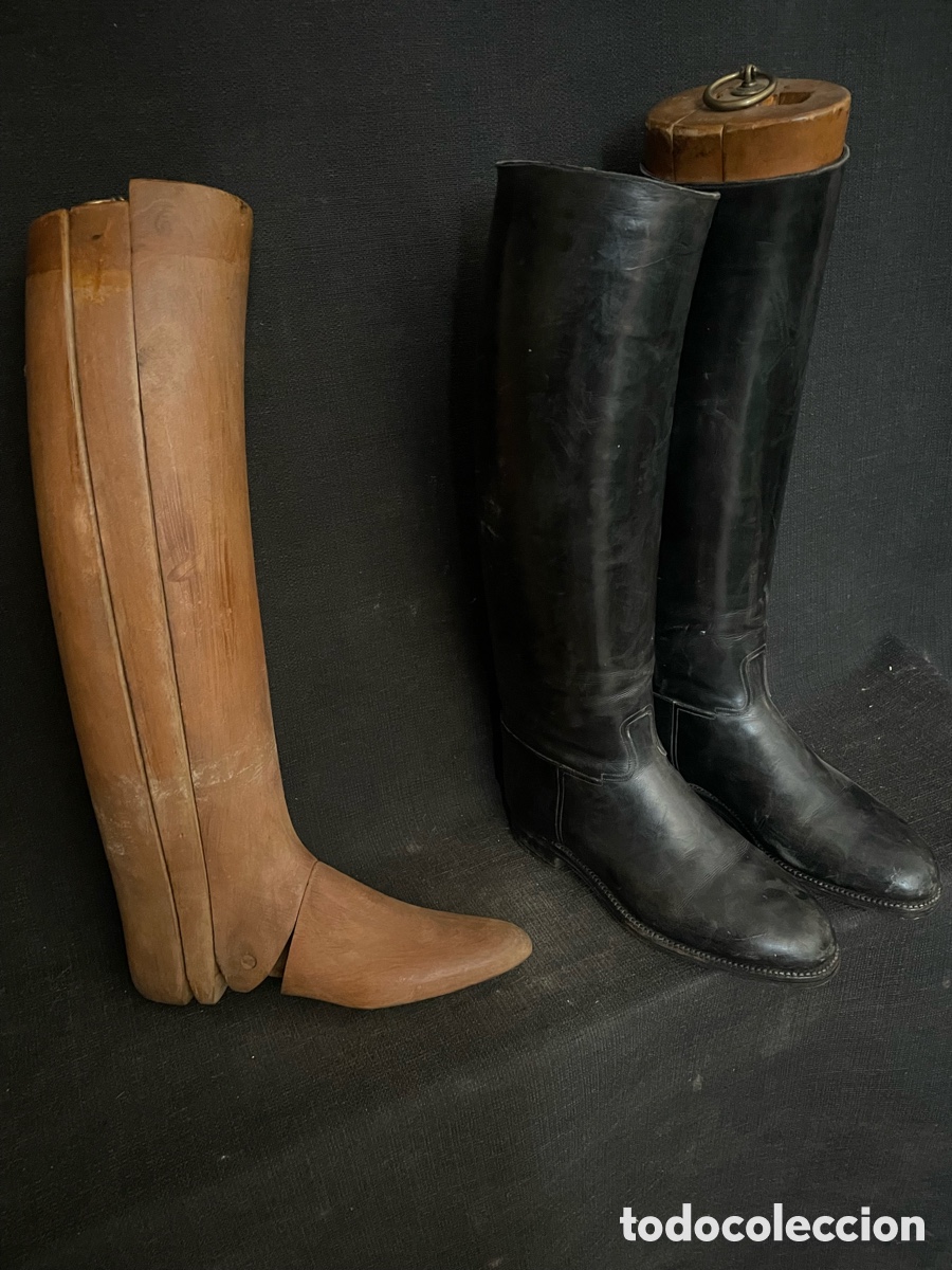 Vintage: Pareja de botas militares S XX. - Foto 6