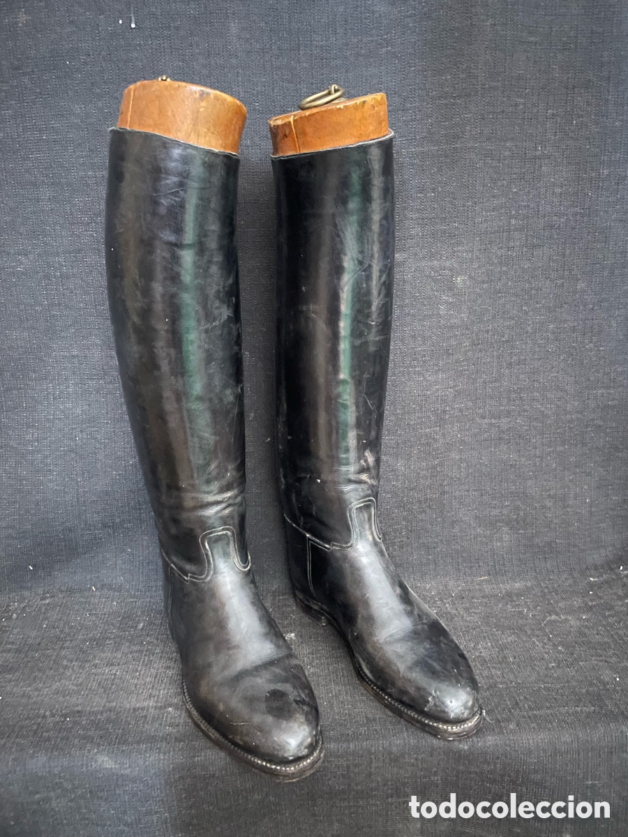 Vintage: Pareja de botas militares S XX. - Foto 1
