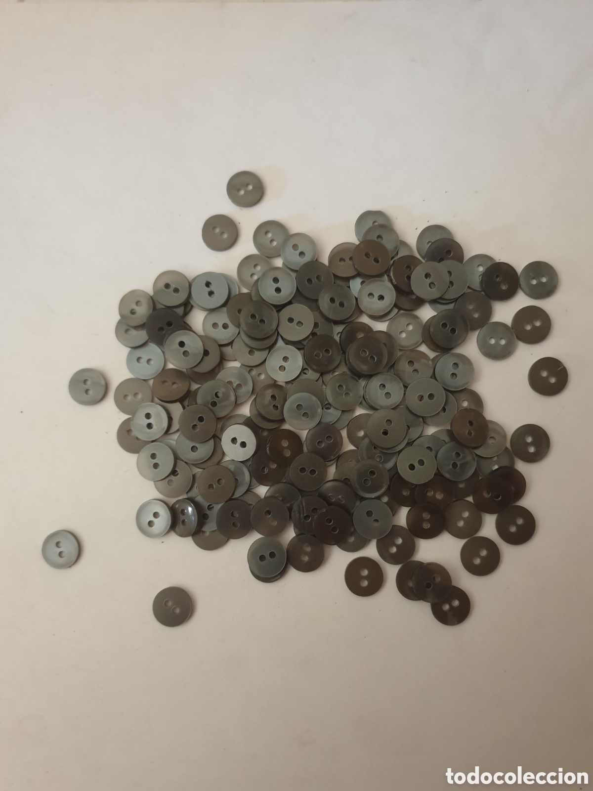 Vintage: BOTONES GRISES. (X UNIDADES 1&euro;) - Foto 1