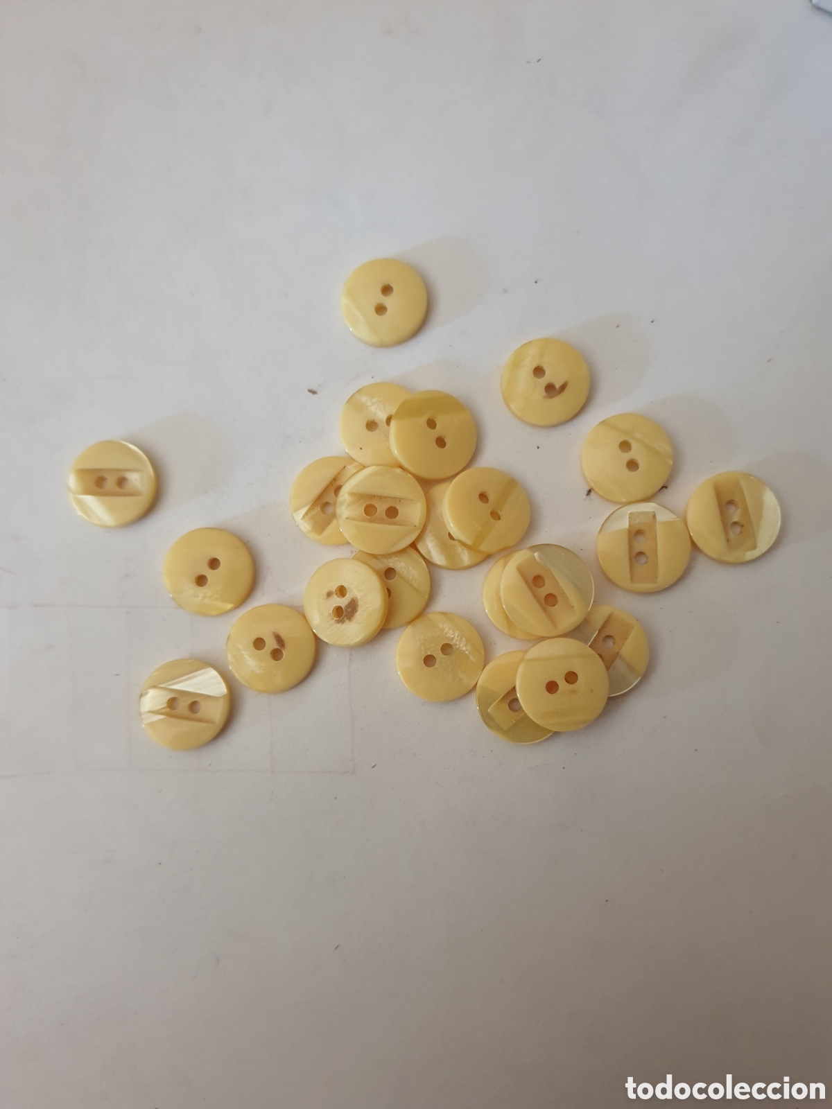 Vintage: BOTONES AMARILLOS(X UNID. 1 &euro;) - Foto 1
