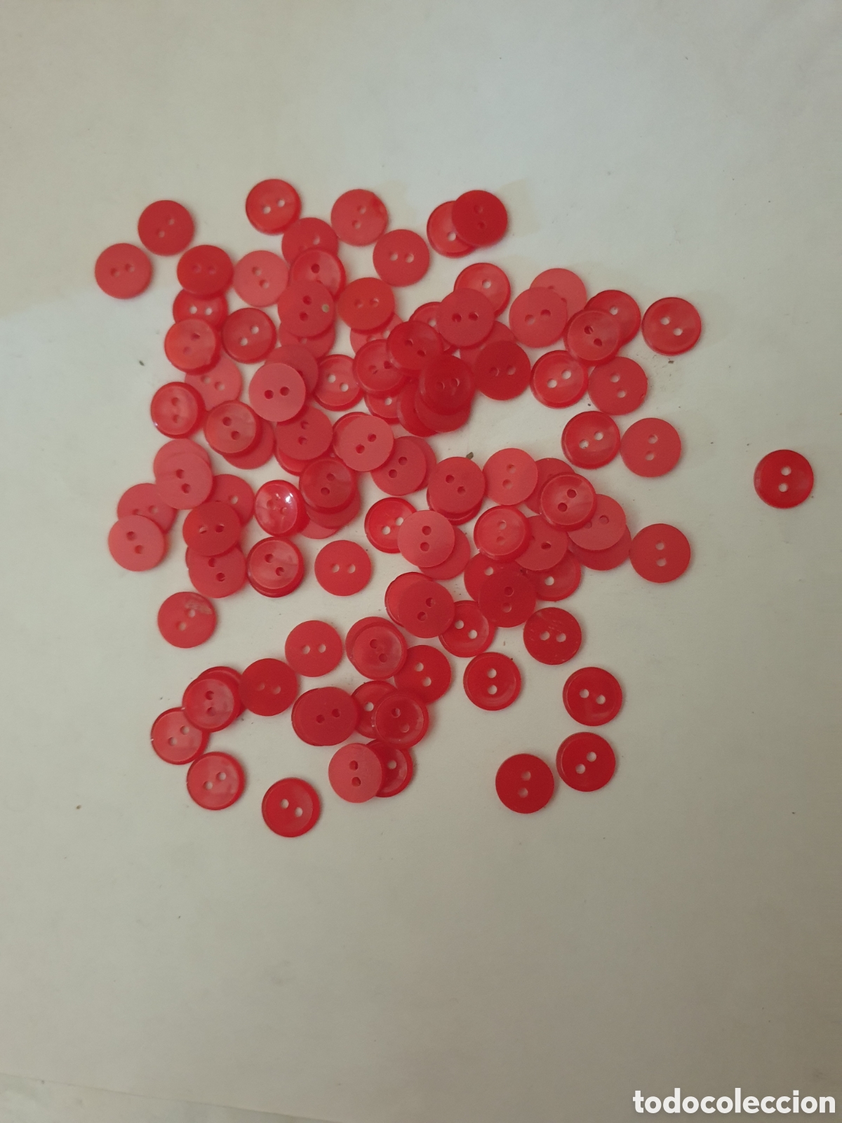 Vintage: BOTONES ROJOS ( X UNID. 1&euro;) - Foto 1