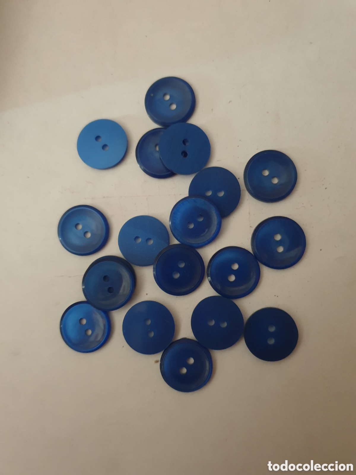 Vintage: BOTONES AZULES ( X UNID. 1&euro;) - Foto 1