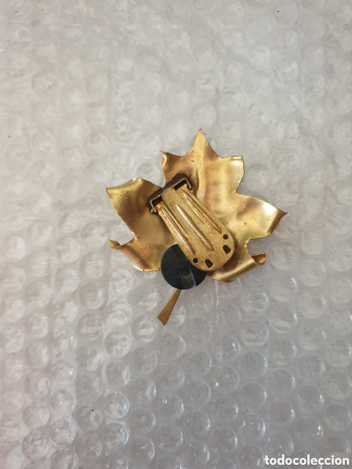 Vintage: BROCHE HOJA - Foto 2