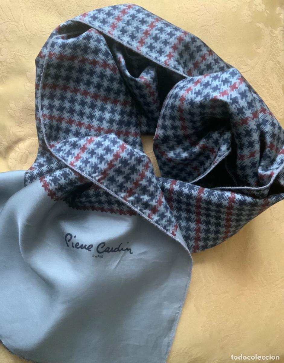 Vintage: FULAR SEDA NATURAL PIERRE CARDIN - Foto 1