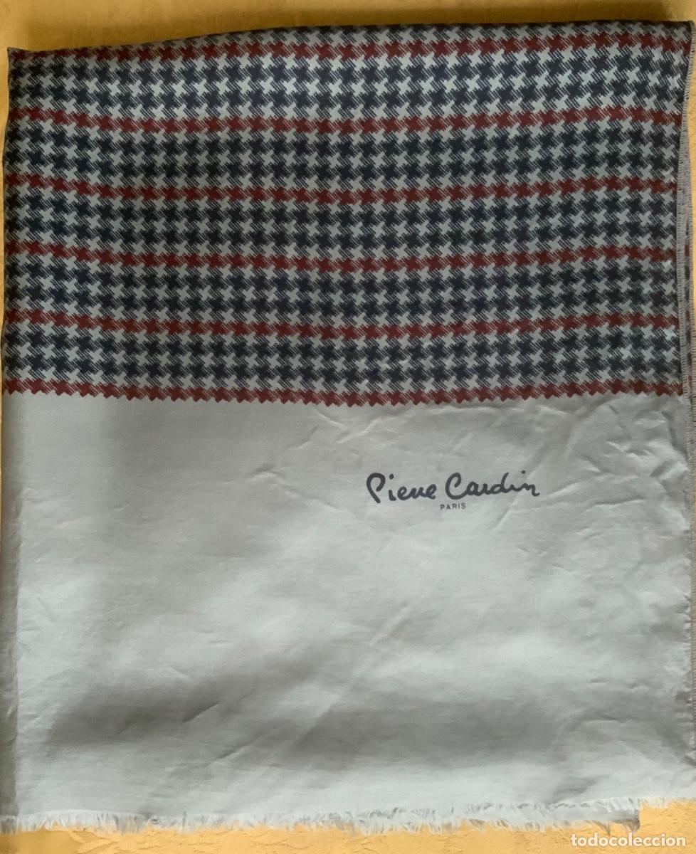 Vintage: FULAR SEDA NATURAL PIERRE CARDIN - Foto 2